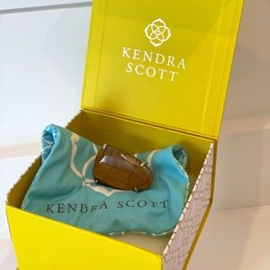 Kendra Scott Tela Cocktail Ring in Tiger's Eye